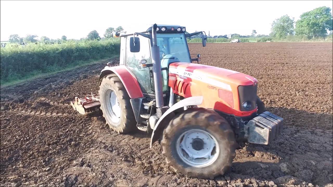 Prepping ground for grass seed