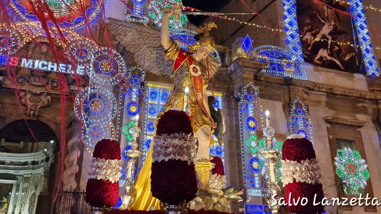 (PALERMO) - PROCESSIONE DI SAN MICHELE ALL'ALBERGHERIA (29/09/2024)