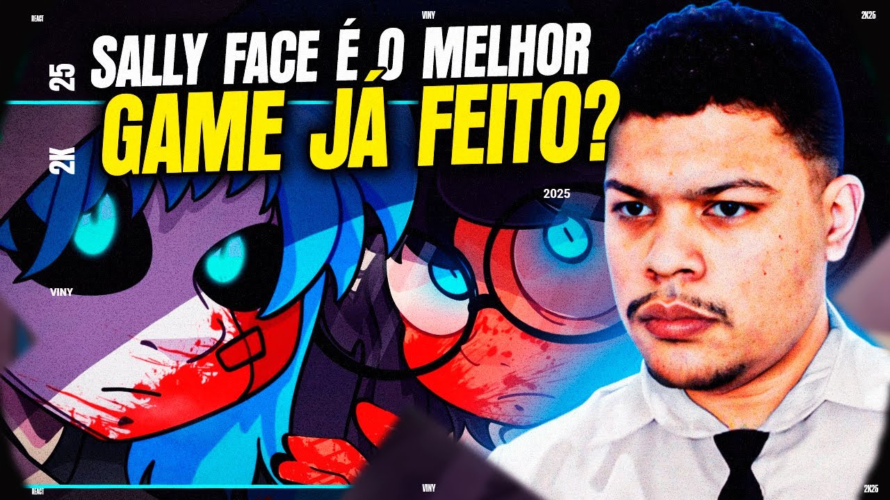 DECIFRANDO a HISTÓRIA COMPLETA DE SALLY FACE... | LINKZIN [REACT]