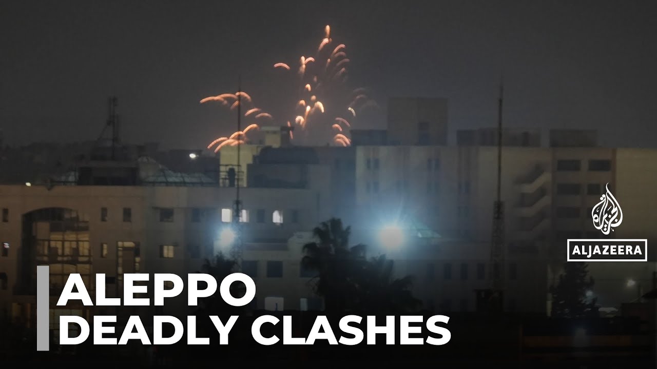 Fierce fighting in Aleppo: Third day of violence between army & Kurdish-led SDF