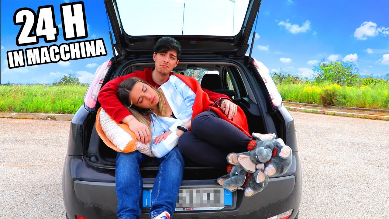 VIVIAMO 24 ORE IN MACCHINA!! - *CHALLENGE ESTREMA*