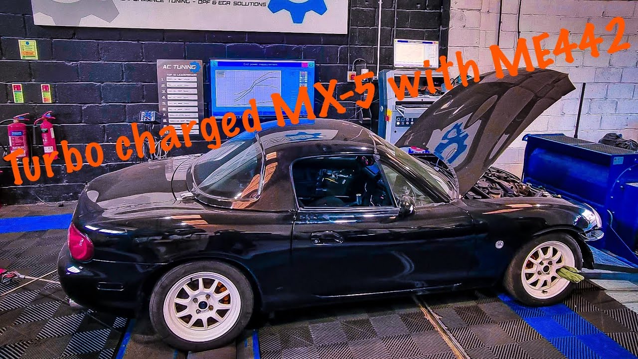 Turbo Charged Mazda MX5,!! TDO4, ME442, 640cc Injectors & All The Sauce!!