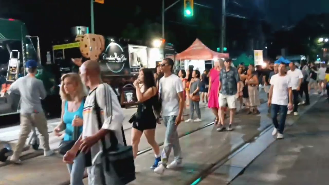 Beaches Jazz Festival Night Walk