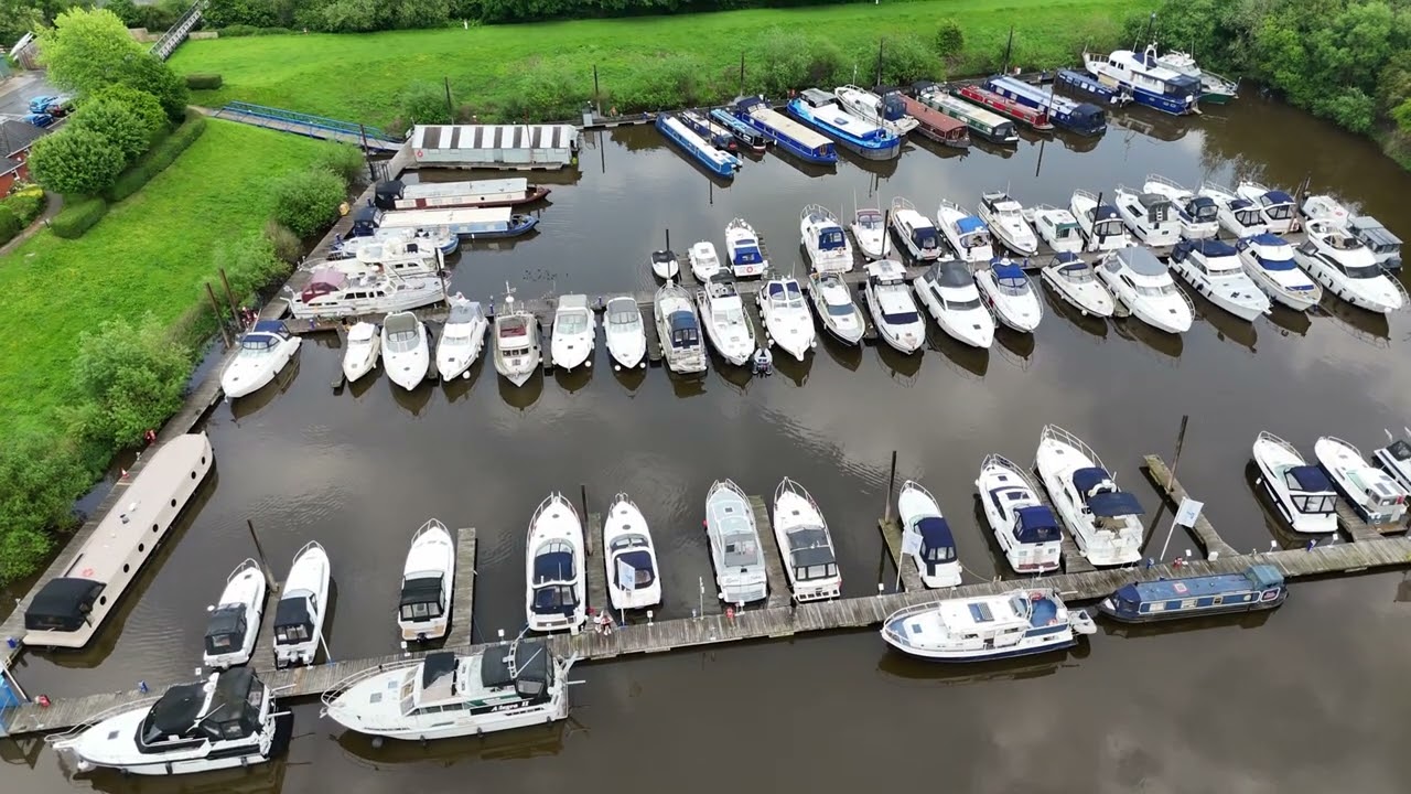 Upton upon Severn 4k Drone Footage DJI Mini 4 Pro