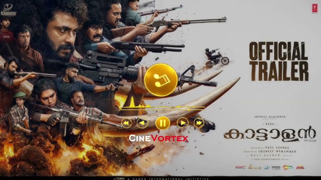 KATTALAN Jungle Beast Theme Ringtone 💥🔥 #ravibasrur #antonyvarghese #hananshah 