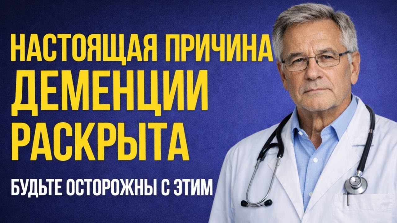 Деменция после 60: настоящая причина, о которой молчат врачи - доктор Дмитрий Корнев