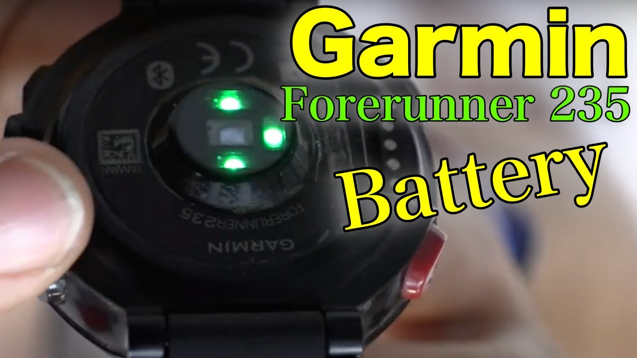 Garmin Forerunner 235 Sports Watch Battery Replacement