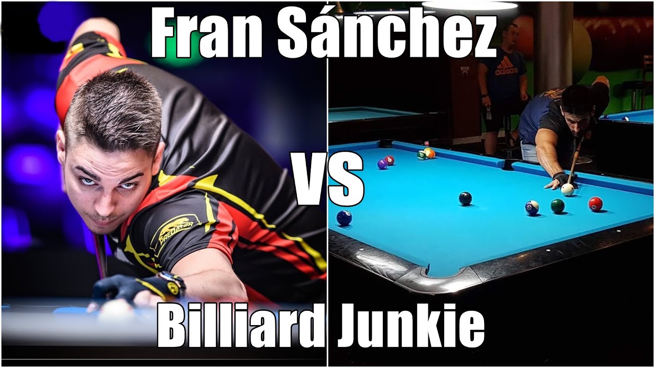 FRANCISCO S&Aacute;NCHEZ VS BILLIARD JUNKIE PARTIDAZO