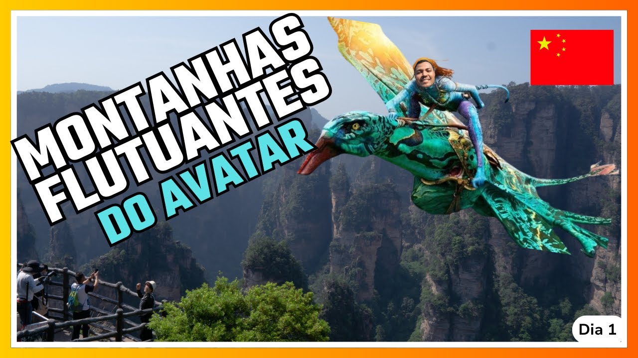 O Parque que Inspirou o filme Avatar Existe! - Zhangjiajie Day 1