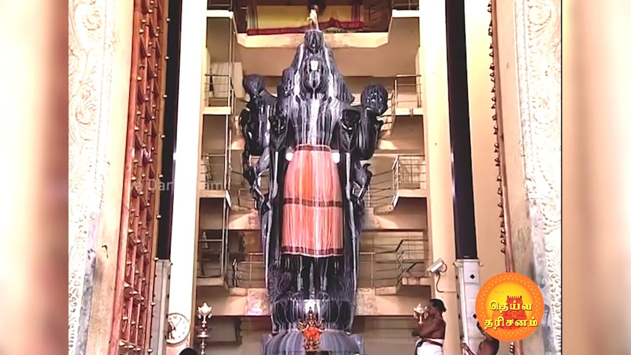 36 அடி உயர பிரமாண்ட திருமேனியுடன் காட்சியளிக்கும் பஞ்சமுக ஆஞ்சநேயர் | Panjavadi Anjaneyar Temple