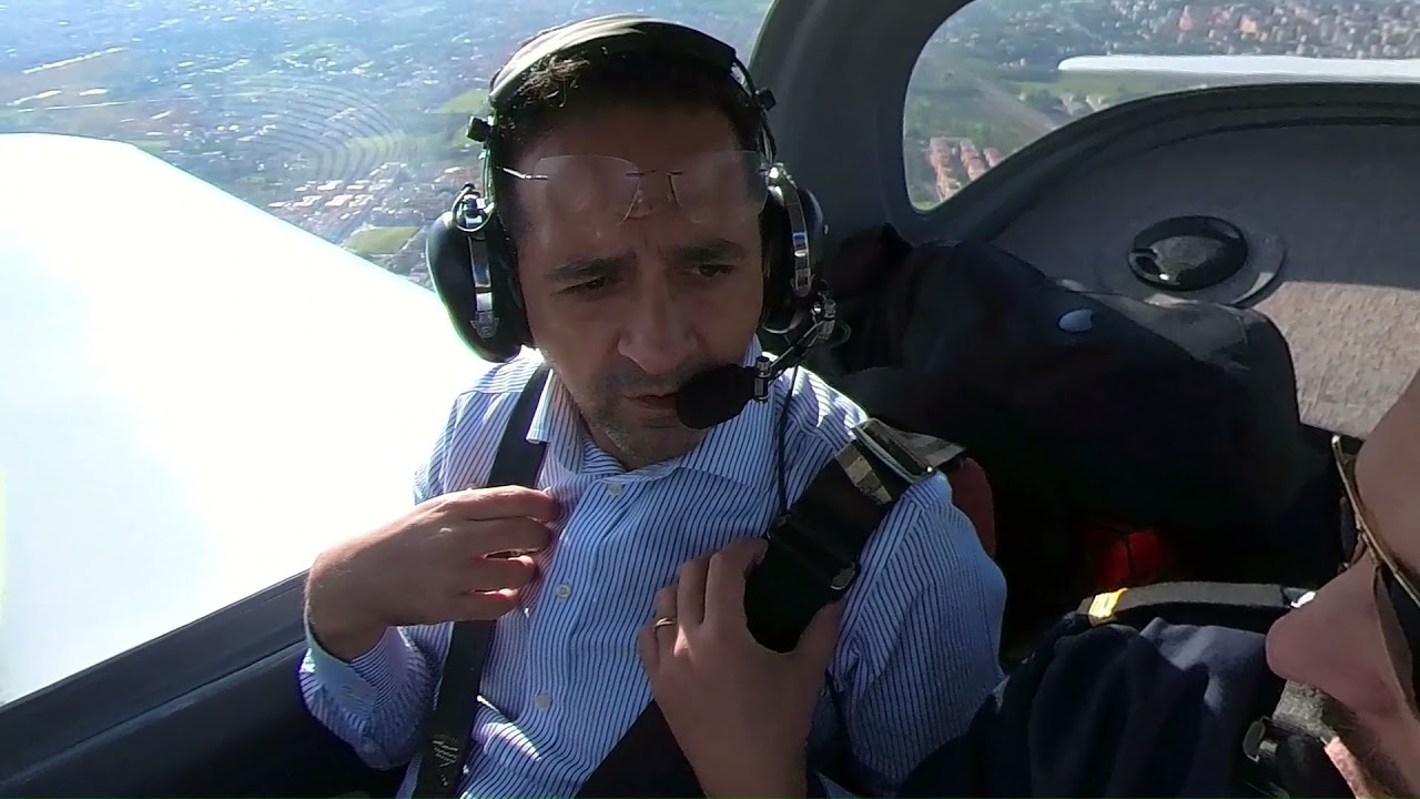 Navigation training from Naples to Capua round trip Grob g115