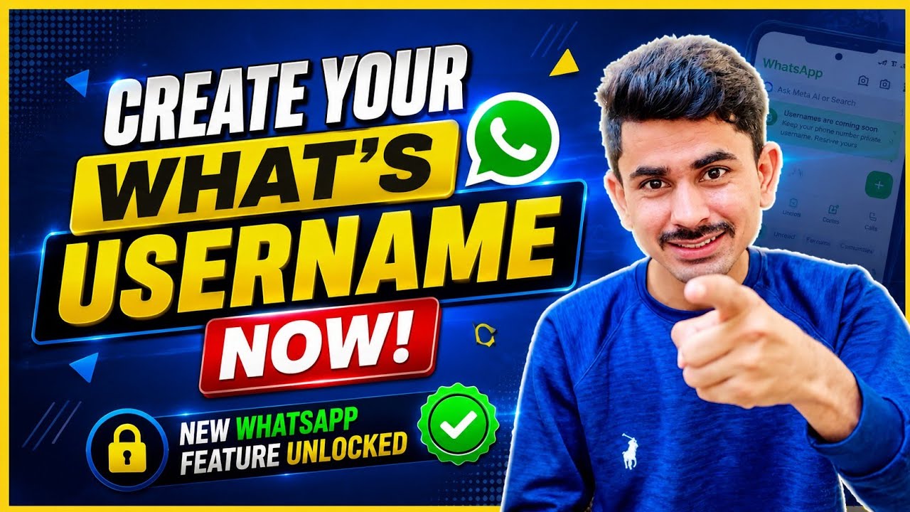 How to Create a WhatsApp Username | WhatsApp New Features Unlocked | WhatsApp New Update