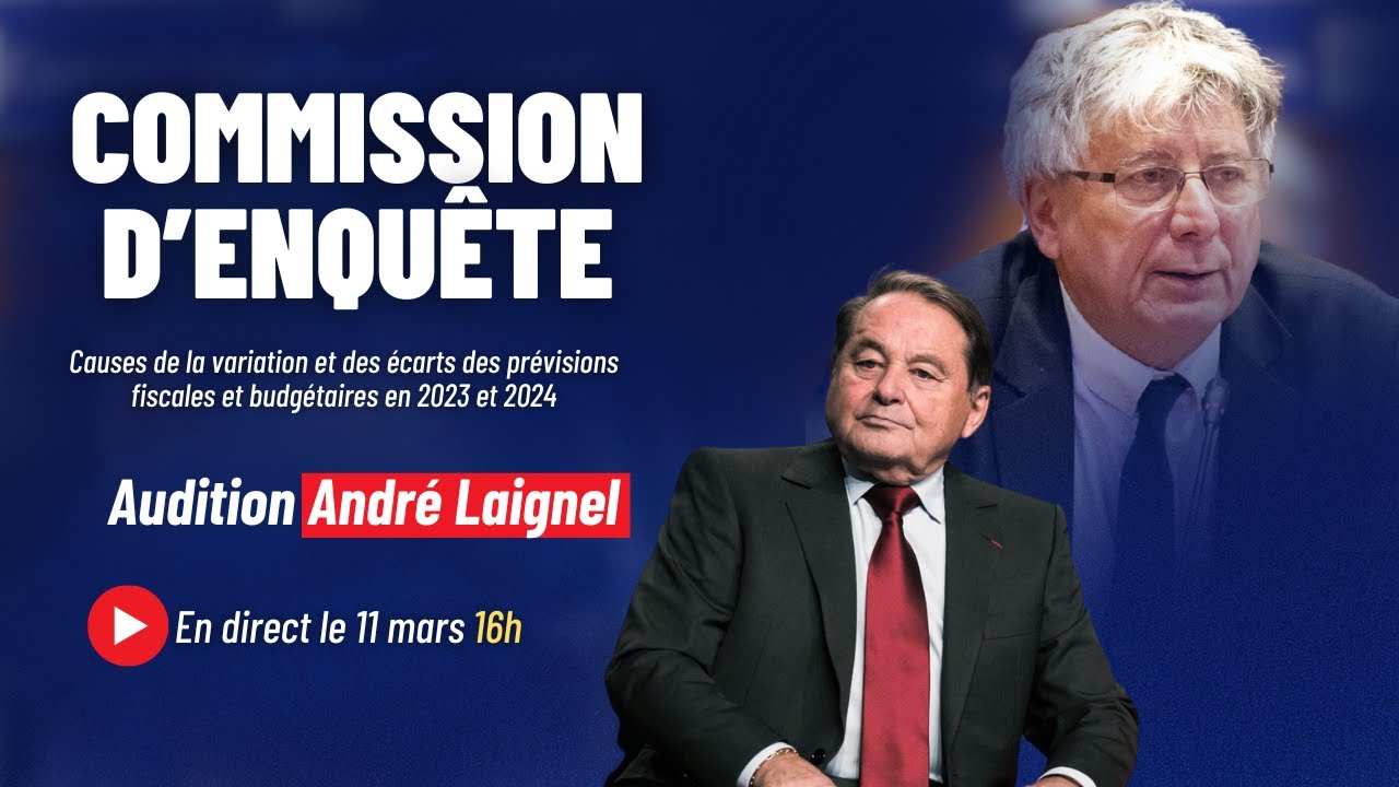 Commission d’enquête - déficits et prévisions budgétaires : audition André Laignel