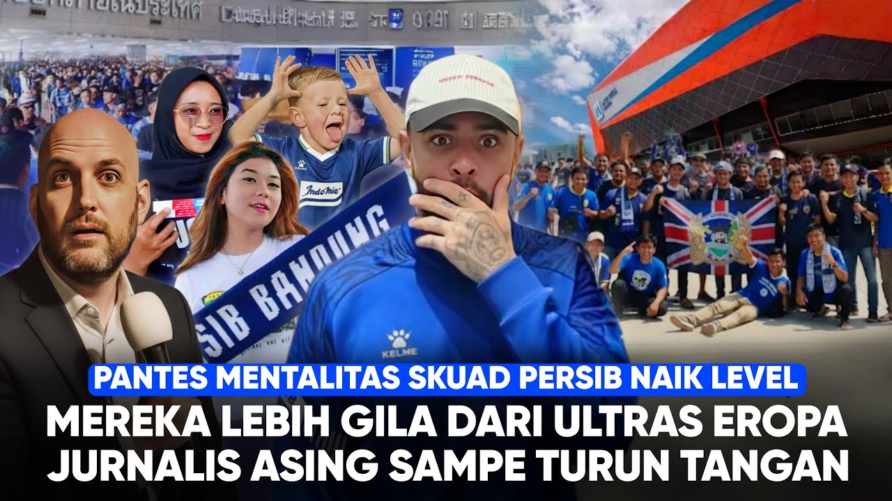 Jurnalis Australia Terpukau! Persib Away Rasa Kandang, Kurzawa: Bobotoh Lebih Gila dari Fans Eropa