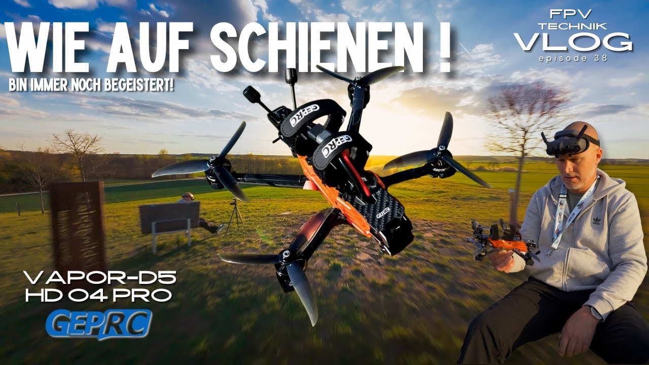 Spontan geflogen, Sonne genossen – Erste Freestyle-Vibes mit dem GEPRC Vapor-D5 HD O4 pro. #vlog38