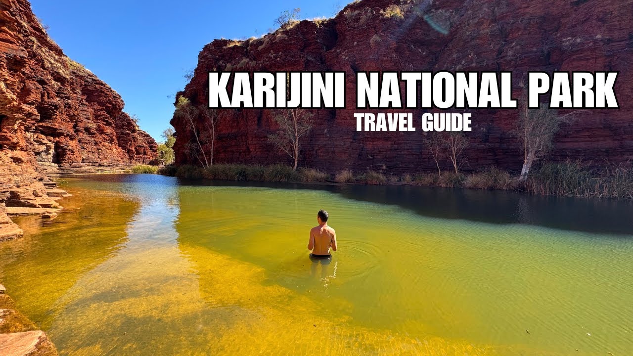 5 day itinerary to explore KARIJINI | Our favourite National Park in AUSTRALIA!