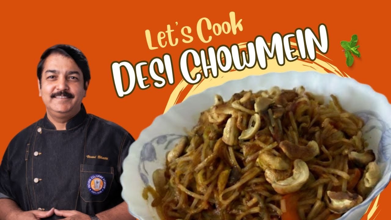 Street Style Chilli Garlic Chowmein| देसी चाऊमीन । By Chef Vinod