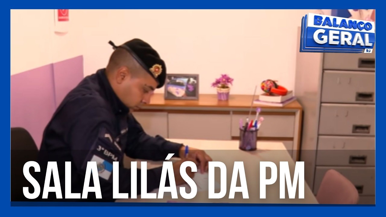 ESPAÇO ATENDE MULHERES VÍTIMAS DE VIOLÊNCIA I PM INAUGUROU SALA LILÁS