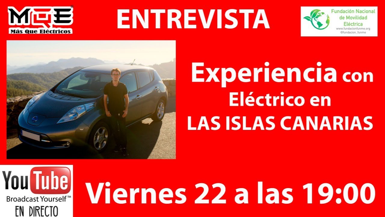 🎤Samuel Sanchez 🔋, Experiencia con un coche el&eacute;ctrico en canarias