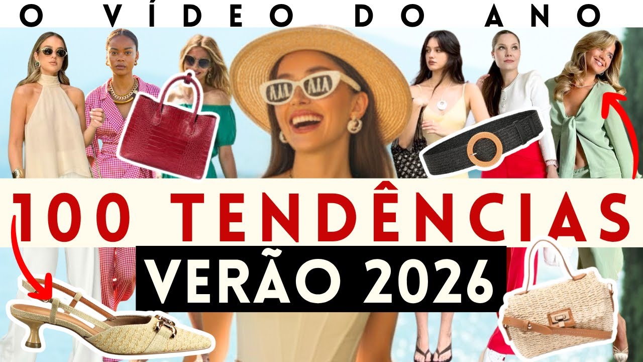 🔴100 TEND&Ecirc;NCIAS VER&Atilde;O 2026  | Maga Moda