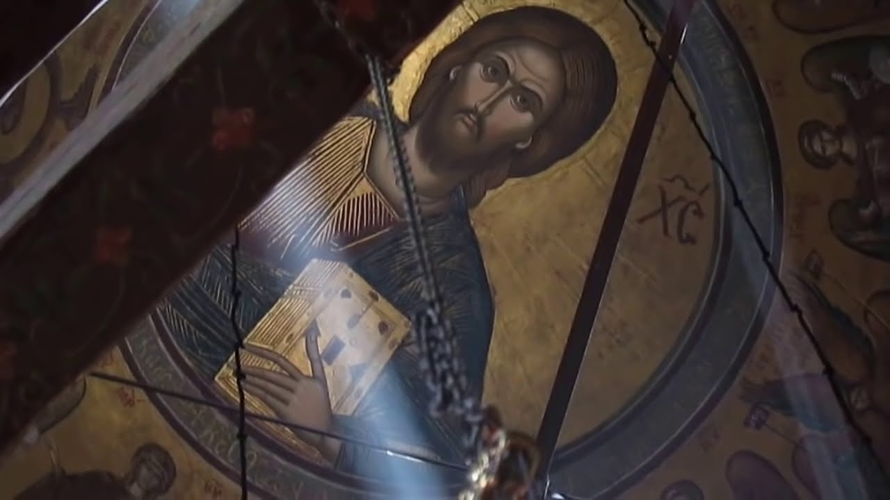 Свята Гора Афон, святкова літургія у монастирі Дохіар, відео Сергія Шумило, 21 листопада 2013 р.