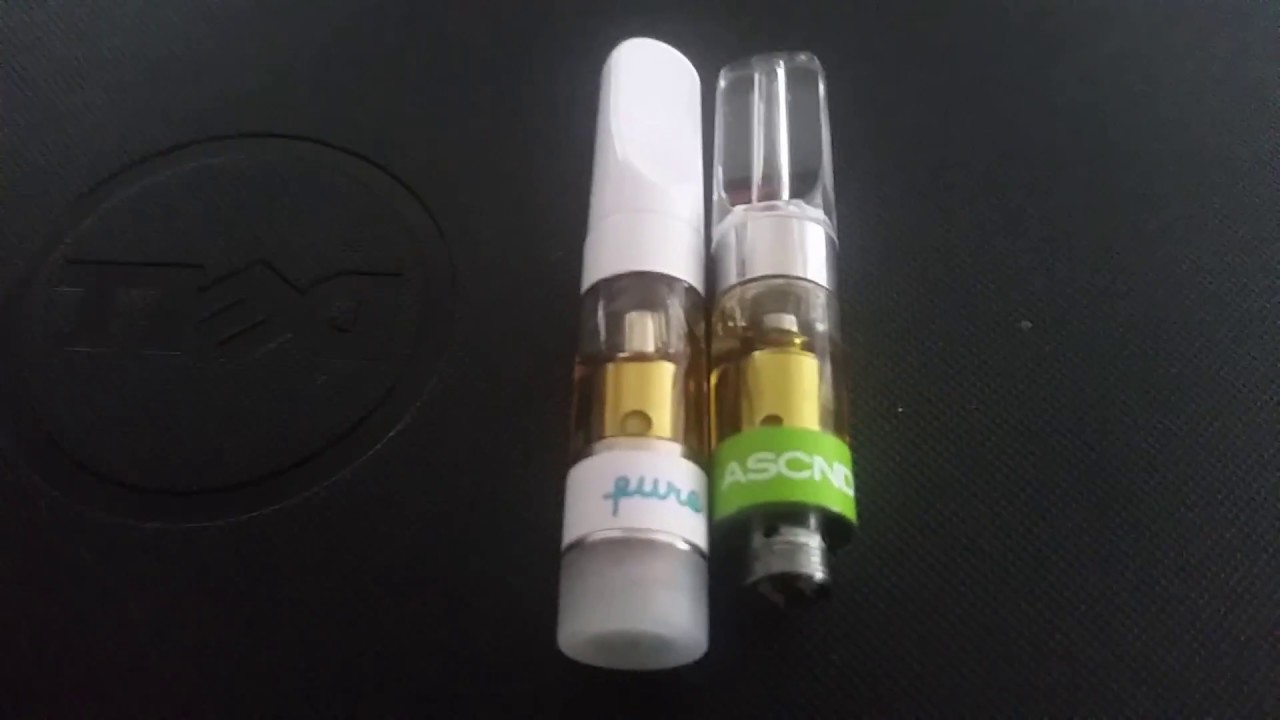 Review of ASCND key lime sativa vape cartridge, by Korvana