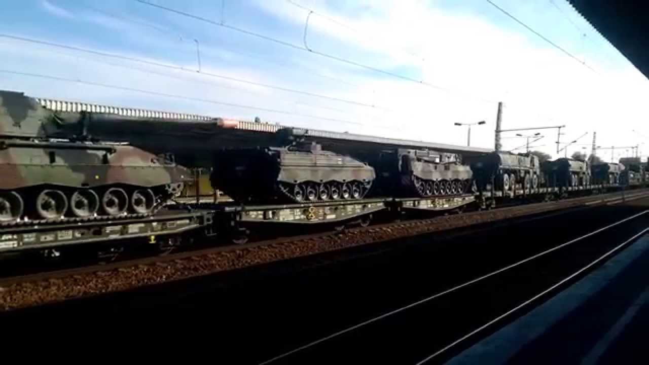 Tank transport train