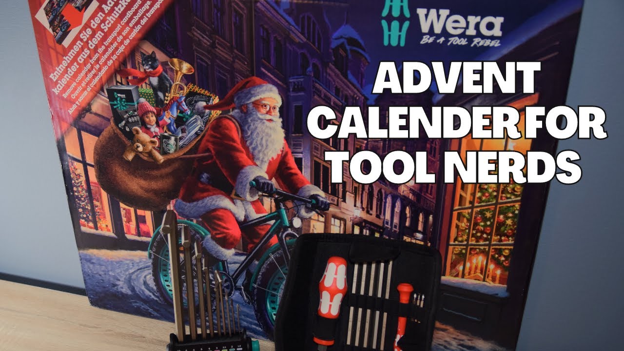 Wera advent calendar - the perfect Christmas gift for tool nerds