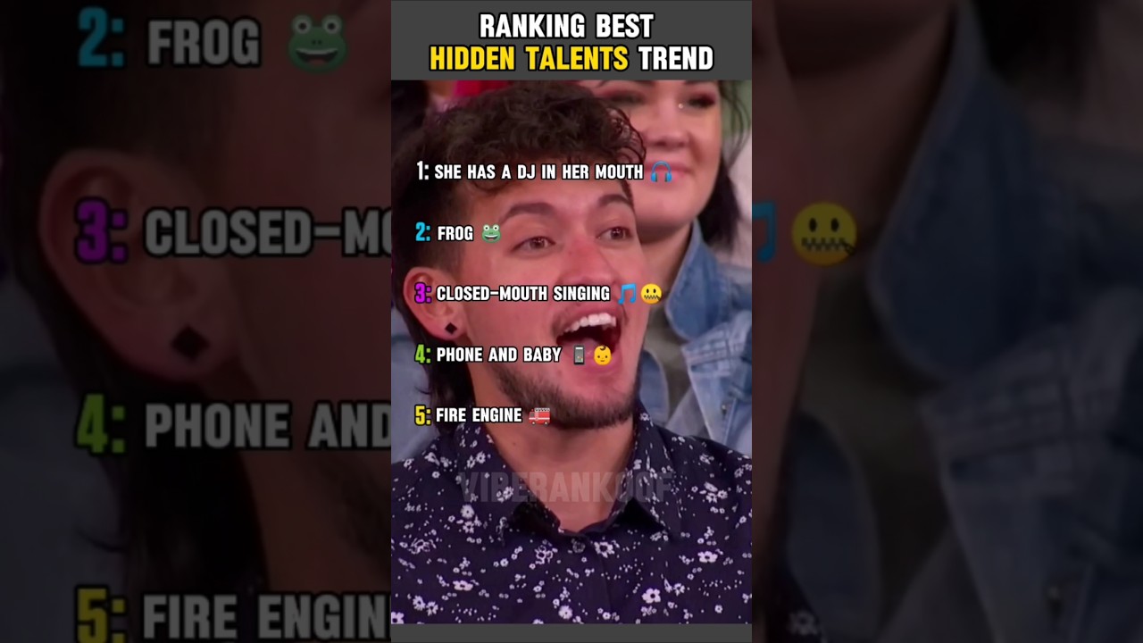 Ranking Best HIDDEN Talents Trend
