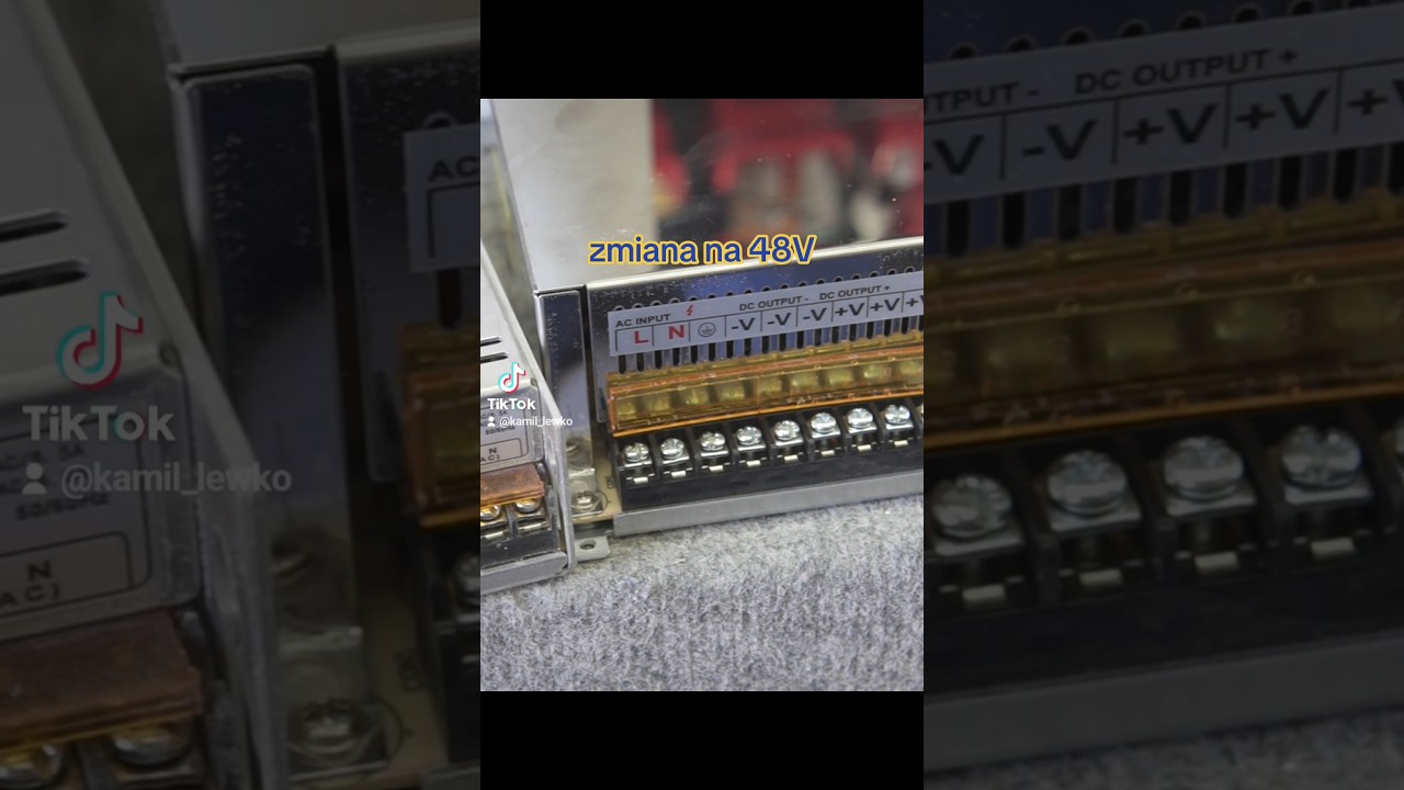 zmiana z 36V na 48V silniki krokowe nema 34 