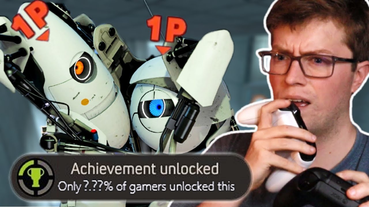 Сможете ли вы получить ВСЕ достижения кооперативного режима в Portal 2 в одиночку?