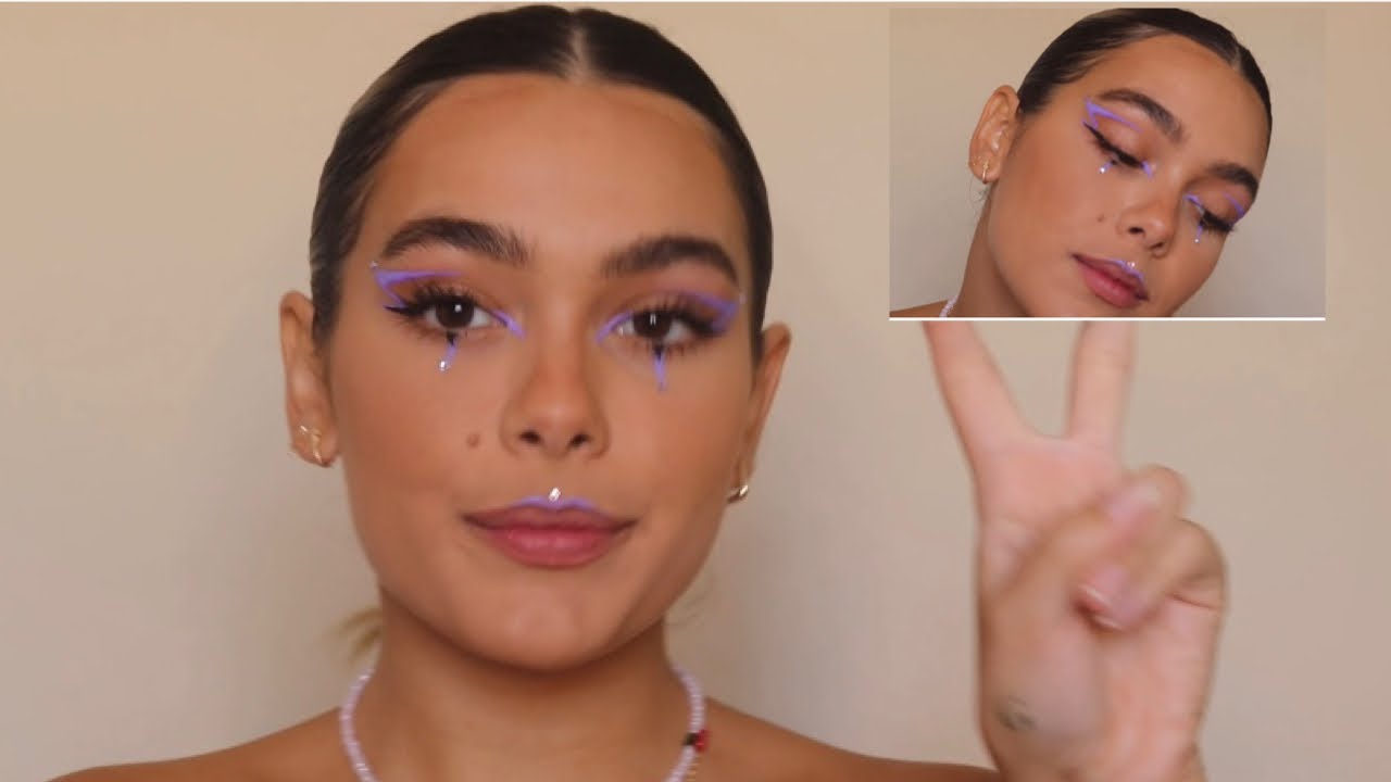 Purple Graphic Liner 💜 MINI TUTORIAL