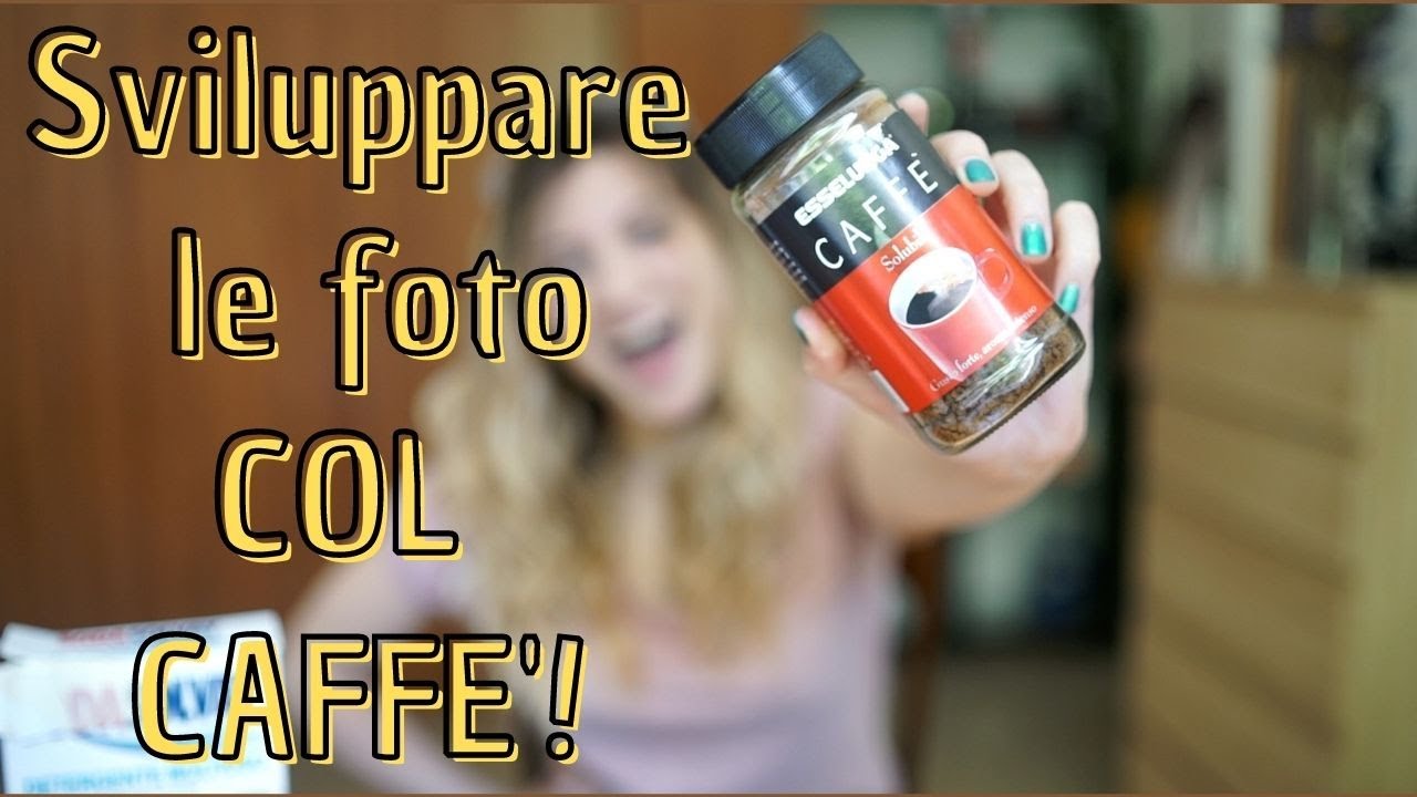CAFFENOL - Sviluppare le foto col caffè! La ricetta definitiva