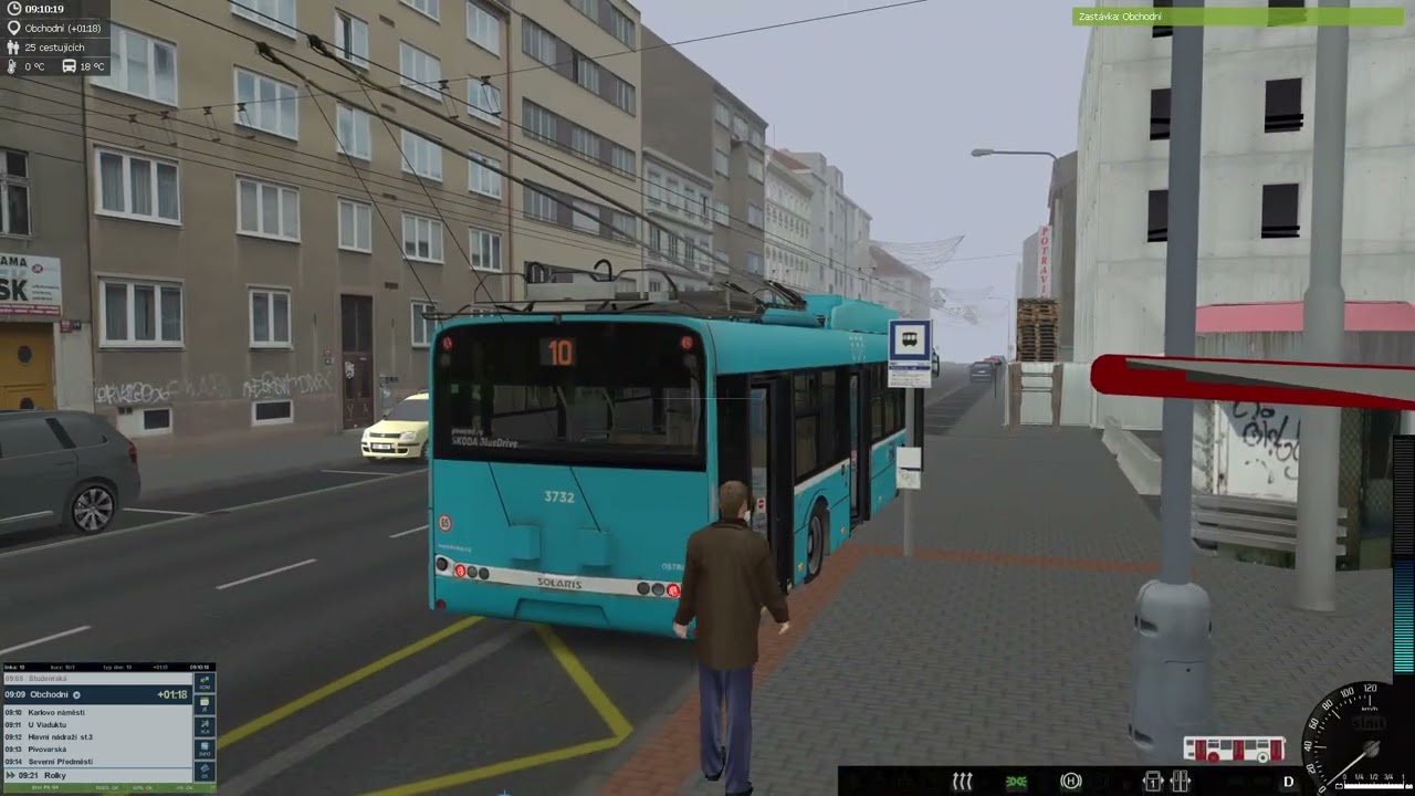 Simt l Linka 10 Evropská - Rolky l S 26Tr (Omlouvám se za zpoždění)@Fildik6 @Rozhovorysplyšáčky