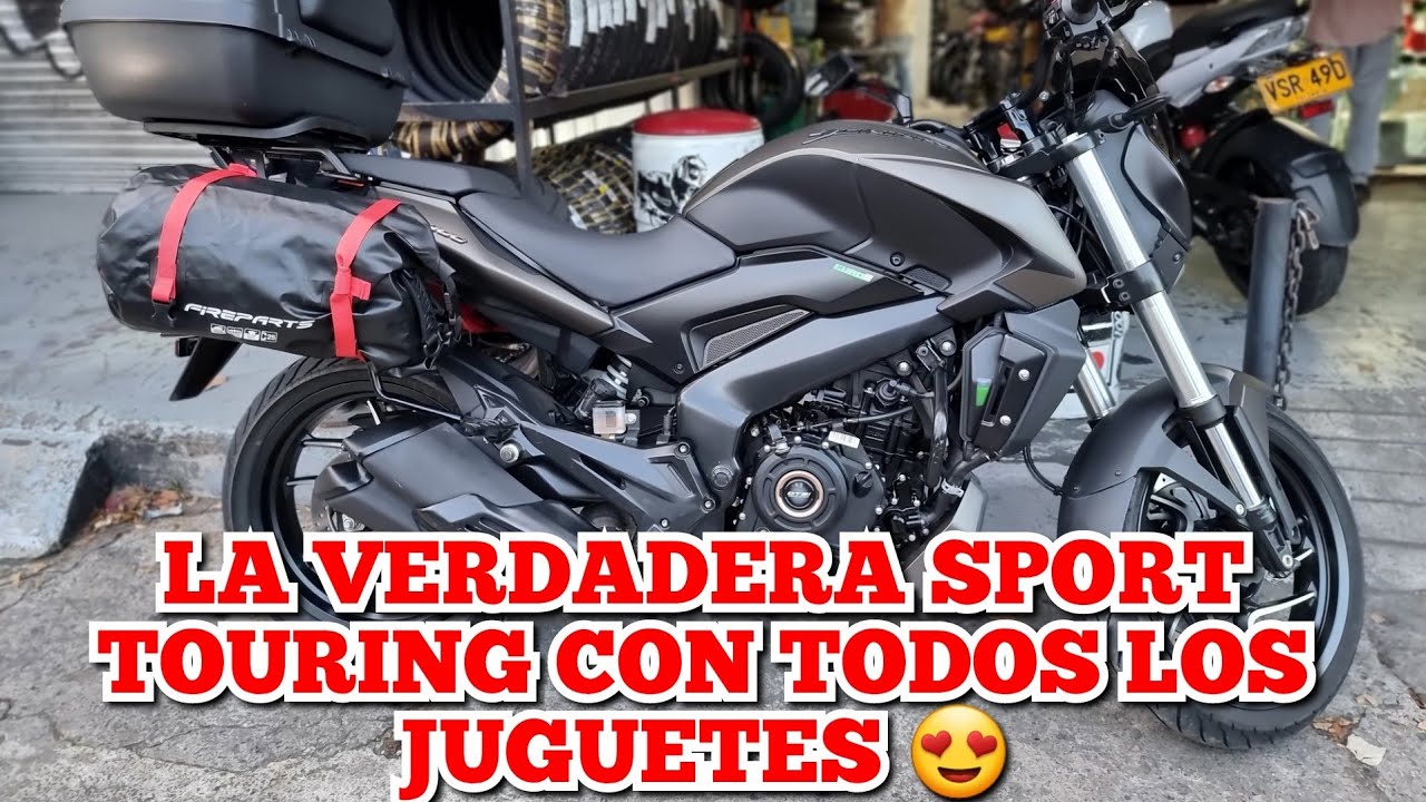 Primeras modificaciones a la Dominar 400 2022 | accesorios Fireparts