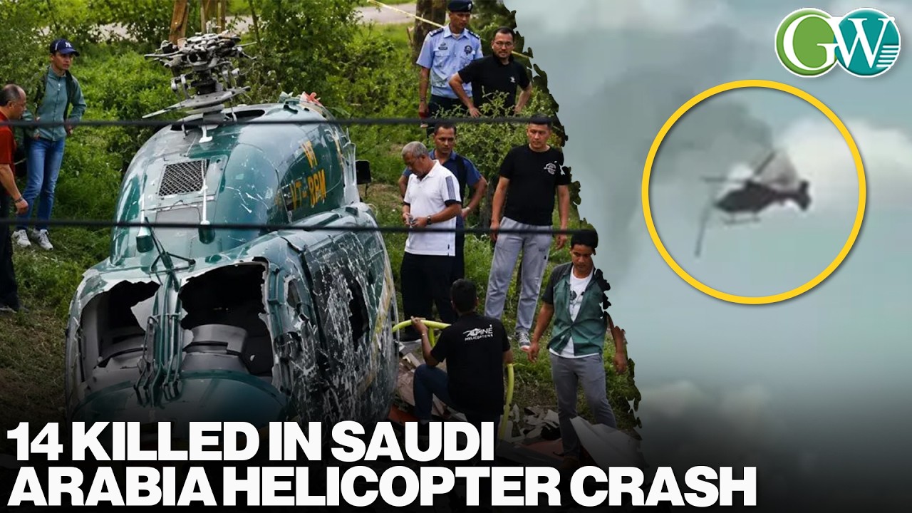 SAUDI ARABIA HELICOPTER CRASH: ALL 14 ONBOARD KILLED