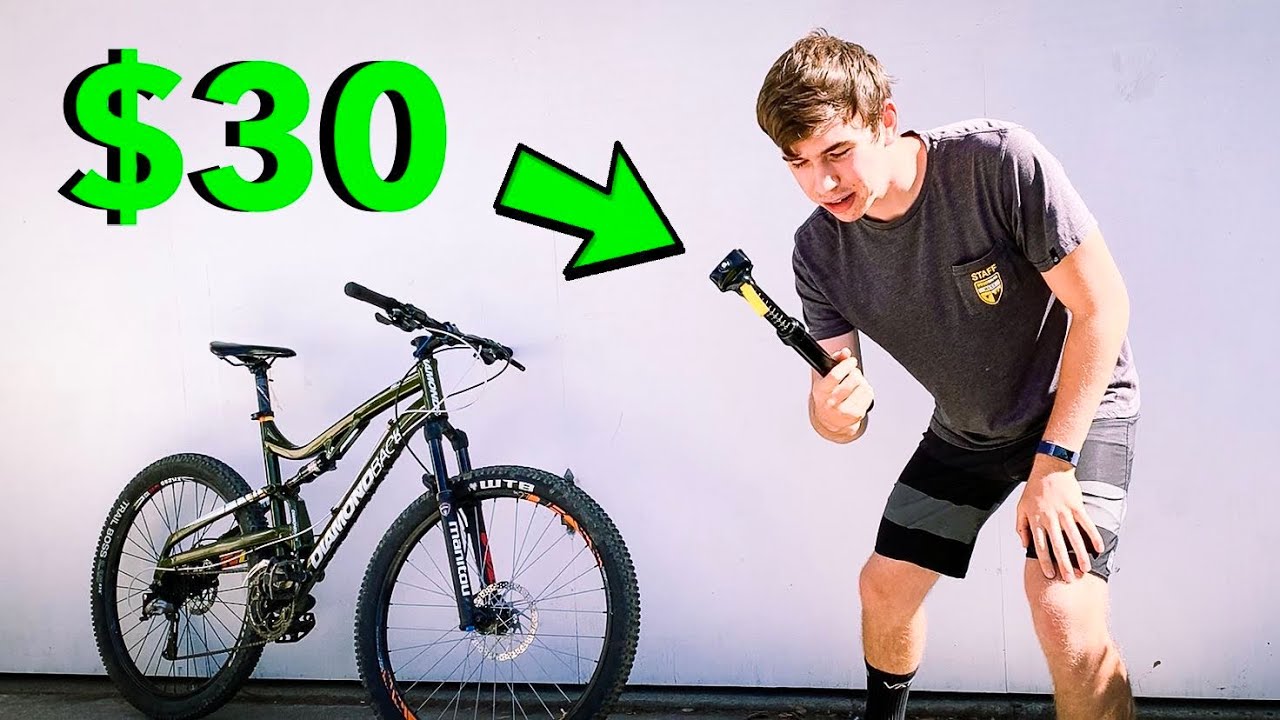 THE $30 DROPPER POST - Does it Work?