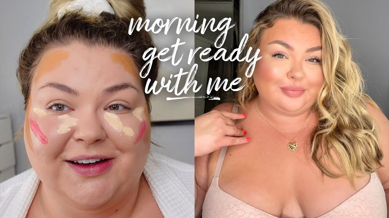MORNING GRWM | MAKEUP, HAIR + OUTFIT