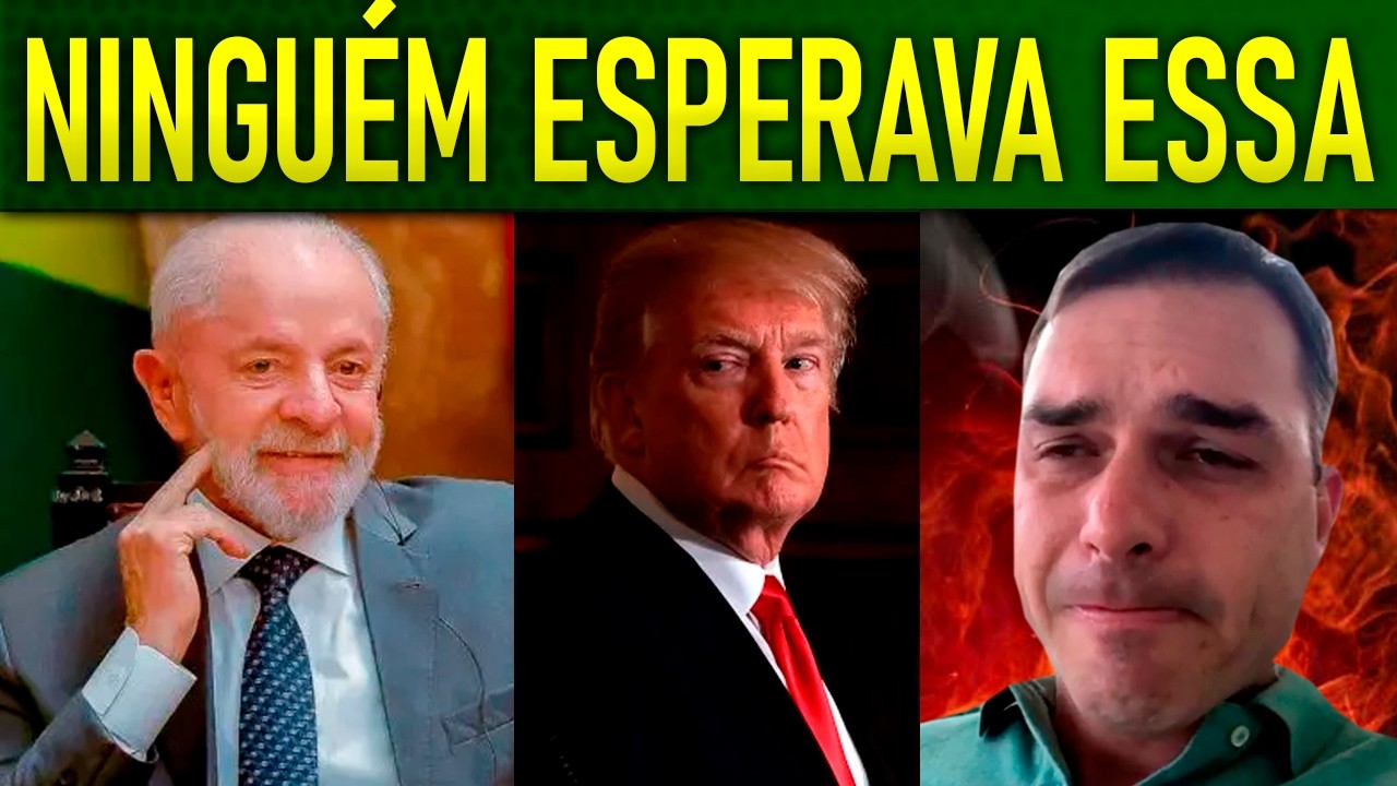 TRUMP PRESENTEIA A LULA E PISA EM FL&Aacute;VIO BOLSONARO! LULA DISPARA EM PESQUISA!! BOLSONARO EM P&Acirc;NlCO