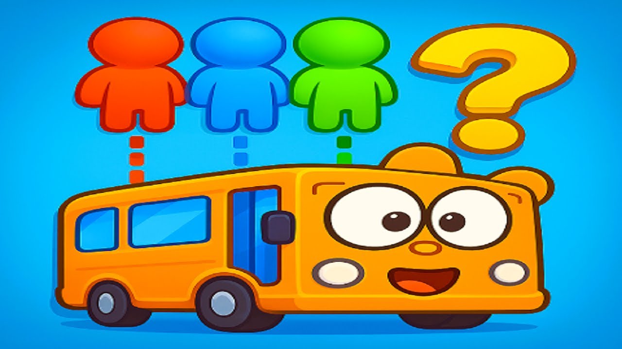 🚌 Bus Puzzle : Parking Jam 🧩 GAMEPLAY Levels 1-13 (Android, iOS)