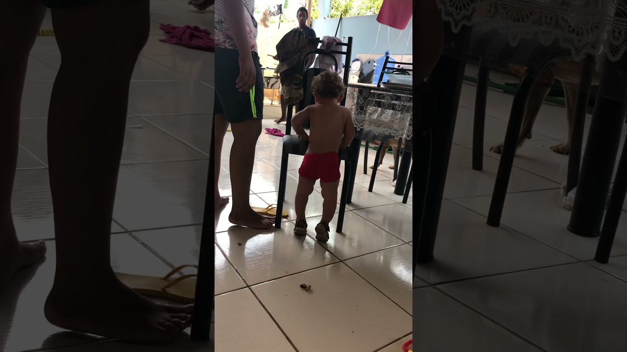 Levi fazendo pirraça