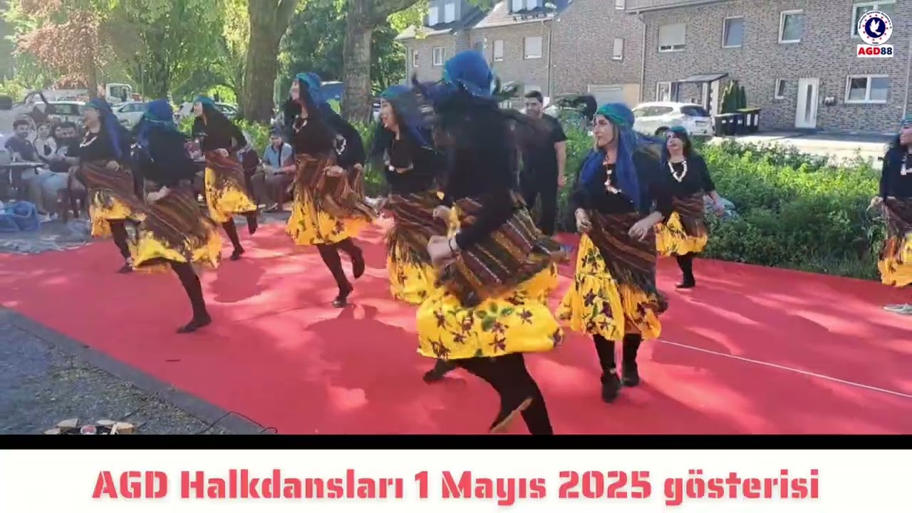 AGD Halk Dansları Gösterisi - 1 Mayıs 2025