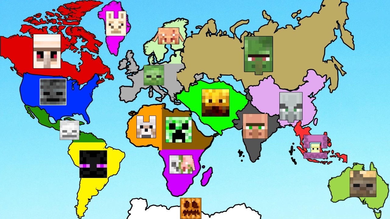 World War of Mobs But the Mobs Evolve | Minecraft Mob Battle