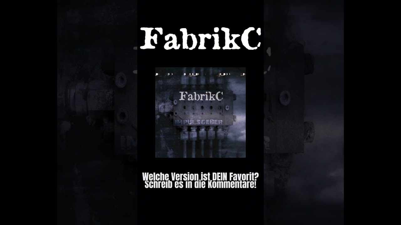 Versionen Unterschiede: x&sup3; #fabrikc #version #remix #industrialmusic #electromusic #technomusic