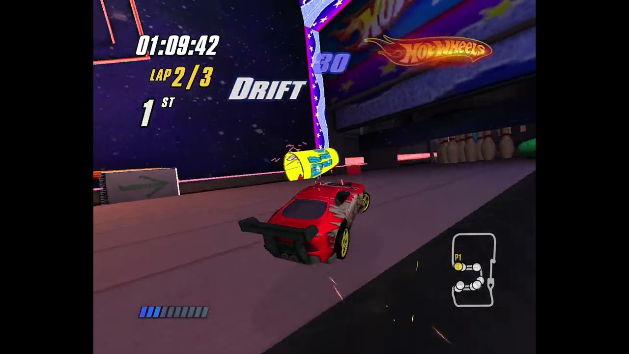 Hot Wheels Beat That Bowling Alley Tournament Inferno Super Tsunami (48 Points)