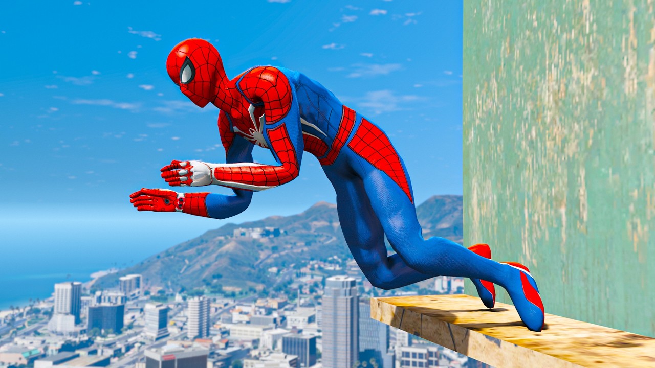 Spider Man Funny Game Moments (GTA 5 Spiderman Funny Fails) #3