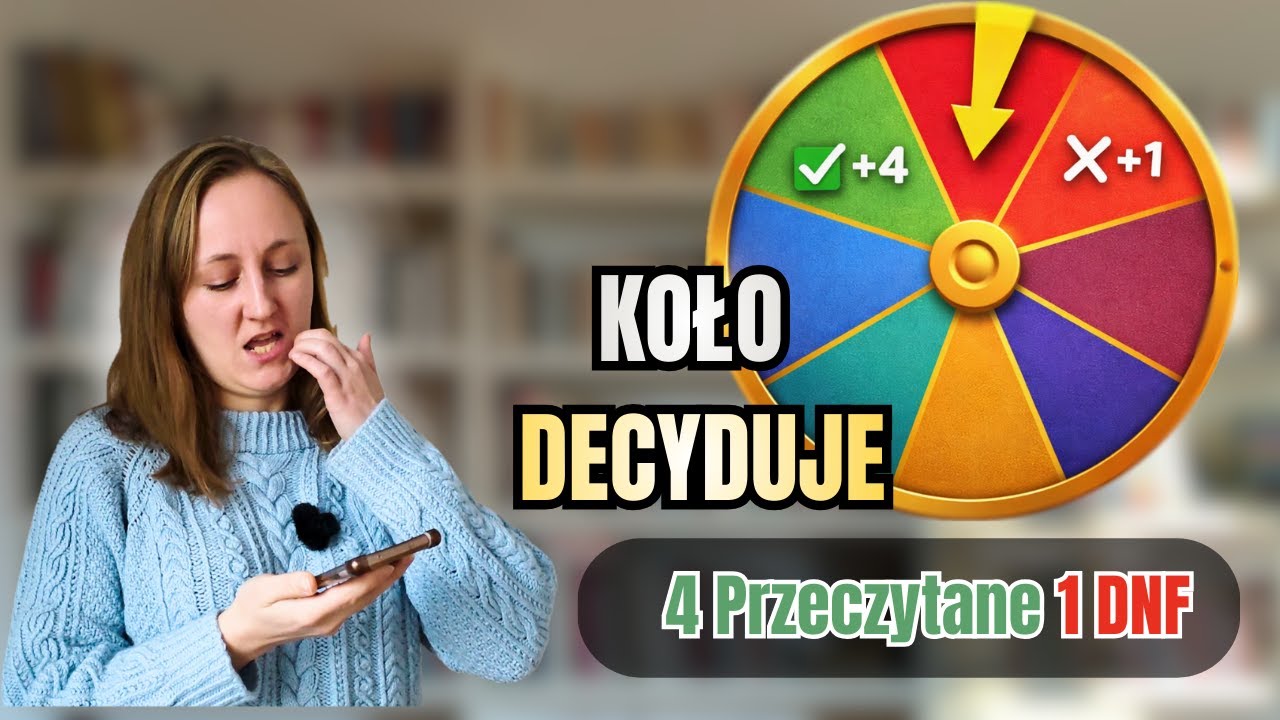 Styczniowe sprzątanie regałów: Koło fortuny decyduje co czytam 