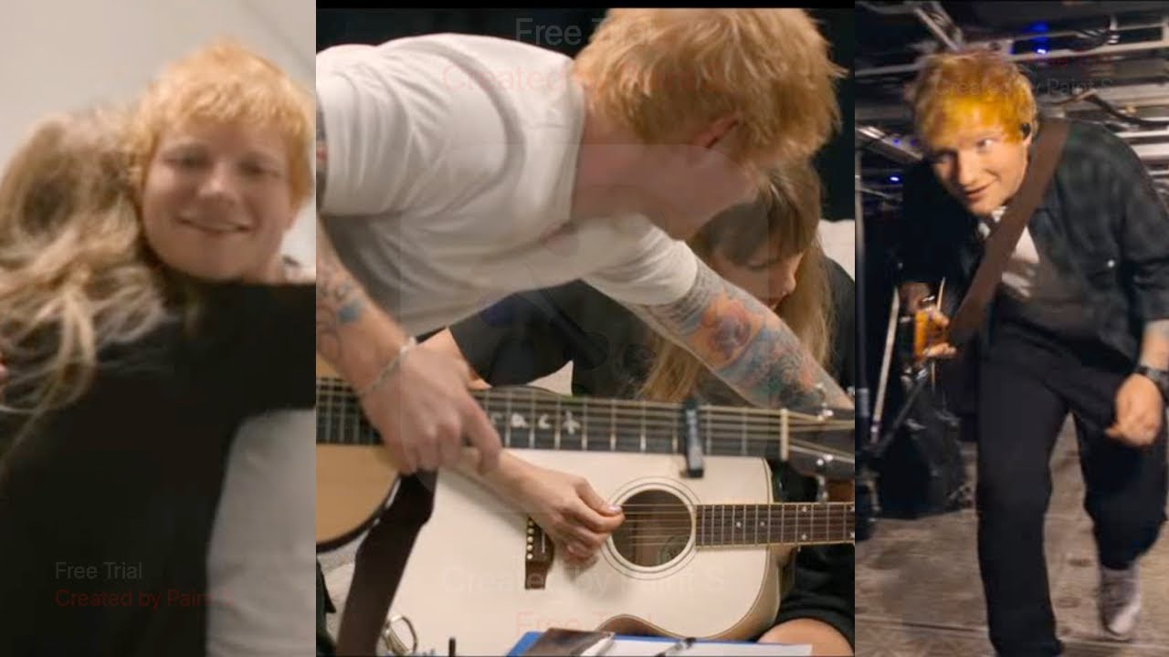 Ed Sheeran, Taylor Swift Rehearse Surprise 'Eras' Tour Medley