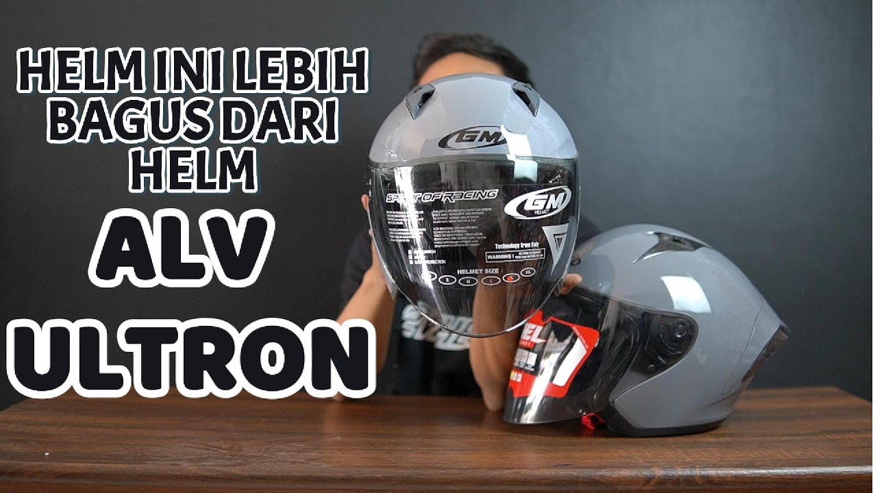SETUJU GA HELM INI LEBIH BAGUS DARI ALV ULTRON ? GM G1&SHELL EQUALIZER