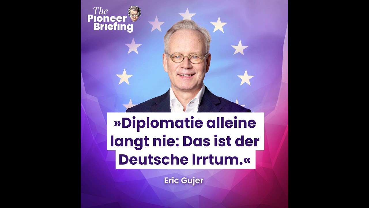 Ist Europa im Nahen Osten nur Statist, Eric Gujer?